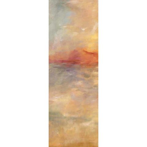 Sunrise Reflections Panel I Gold Ornate Wood Framed Art Print with Double Matting by Coulter, Cynthia