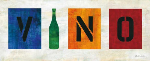 Wine Elegance II White Modern Wood Framed Art Print with Double Matting by Dundon, Caitlin