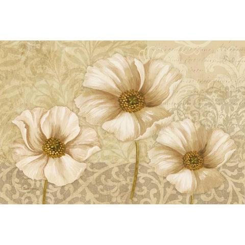 Soft Bloom Landscape Gold Ornate Wood Framed Art Print with Double Matting by Gladding, Pamela