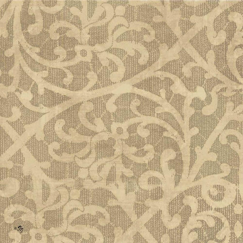 Neutral Pattern I White Modern Wood Framed Art Print with Double Matting by Gladding, Pamela