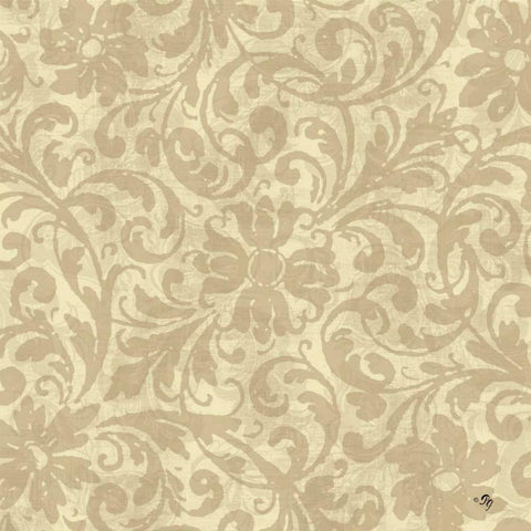 Neutral Pattern II White Modern Wood Framed Art Print by Gladding, Pamela