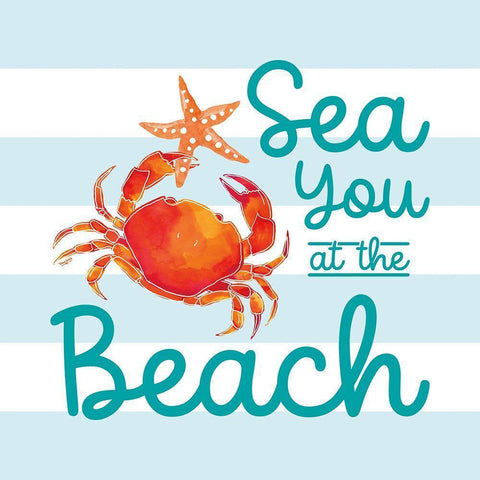 Coral Aqua IV White Modern Wood Framed Art Print by Reed, Tara