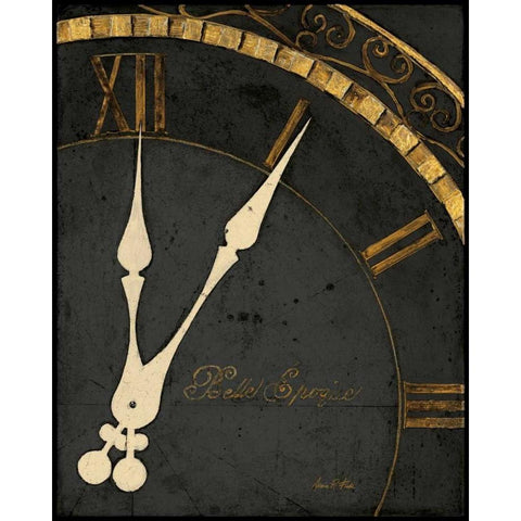 Majestic Hour Black Modern Wood Framed Art Print with Double Matting by Fisk, Arnie