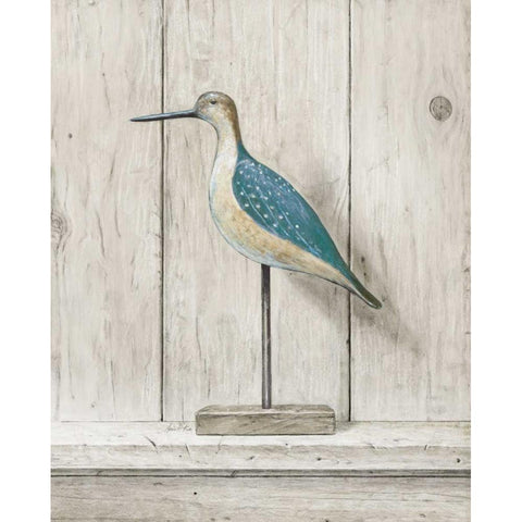 Willet Black Modern Wood Framed Art Print with Double Matting by Fisk, Arnie