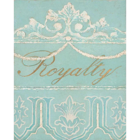 Tiffany Royalty Gold Ornate Wood Framed Art Print with Double Matting by Fisk, Arnie