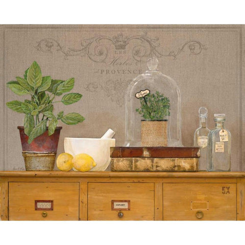 Basil Library Black Modern Wood Framed Art Print by Fisk, Arnie