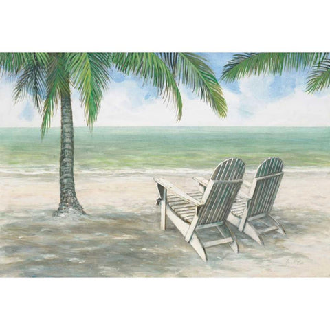 Tropical Treat Black Modern Wood Framed Art Print with Double Matting by FISK, Arnie