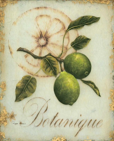 Lime Recollection White Modern Wood Framed Art Print with Double Matting by Regina Andrew Design