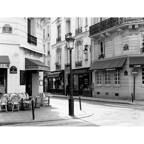 Le St. Regis White Modern Wood Framed Art Print by Vandenack