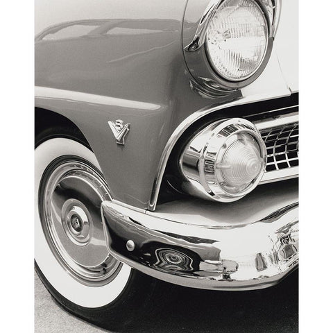 White Walls Black Modern Wood Framed Art Print with Double Matting by Vandenack