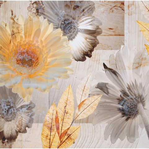 Sunny Days Gold Ornate Wood Framed Art Print with Double Matting by Theodosiou, Matina