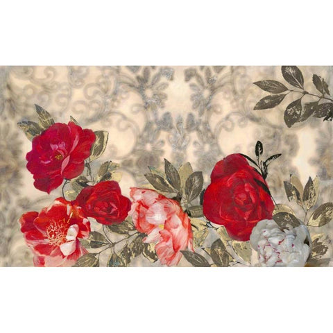 Blooming Beautiful! Gold Ornate Wood Framed Art Print with Double Matting by Theodosiou, Matina