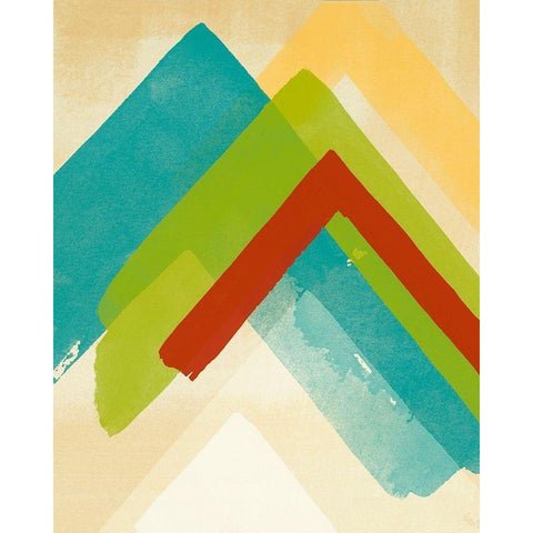Prairie Lines White Modern Wood Framed Art Print by Romero, Paulo