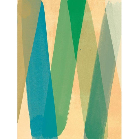 This Way and That Black Modern Wood Framed Art Print by Romero, Paulo