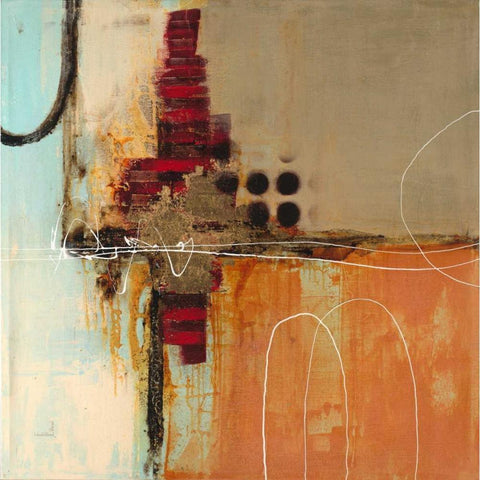 After Phase Black Modern Wood Framed Art Print by Villarreal Villarreal, Gabriela