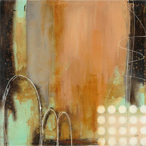 Sheer Pleasure Black Modern Wood Framed Art Print with Double Matting by Villarreal Villarreal, Gabriela