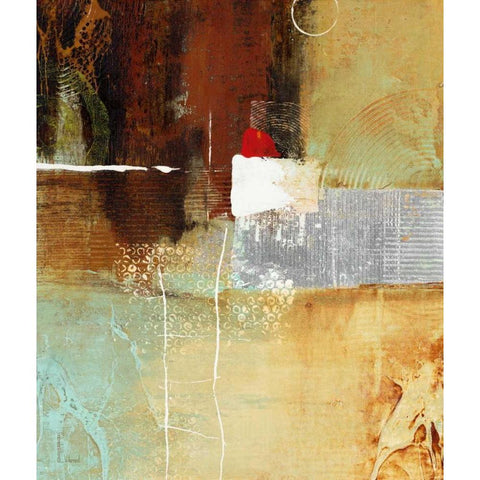 Silver Vision 2 Black Modern Wood Framed Art Print by Villarreal Villarreal, Gabriela
