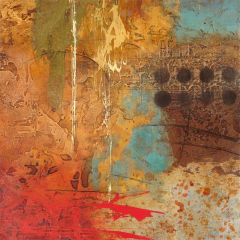 Data 1 Black Modern Wood Framed Art Print by Villarreal Villarreal, Gabriela