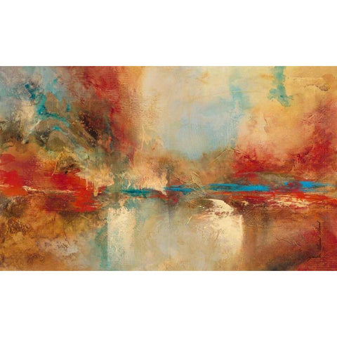 Desire Black Modern Wood Framed Art Print by Villarreal Villarreal, Gabriela