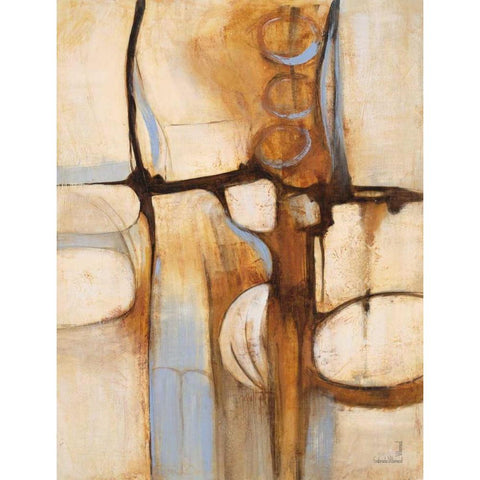 Mid Century 2 White Modern Wood Framed Art Print by Villarreal Villarreal, Gabriela
