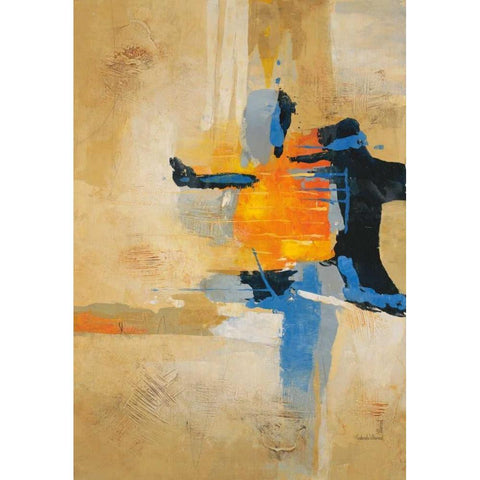 Focused 2 White Modern Wood Framed Art Print by Villarreal Villarreal, Gabriela