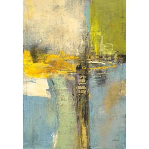 Century Light 1 Gold Ornate Wood Framed Art Print with Double Matting by Villarreal Villarreal, Gabriela