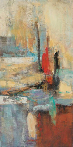 Great Heights White Modern Wood Framed Art Print with Double Matting by Villarreal Villarreal, Gabriela