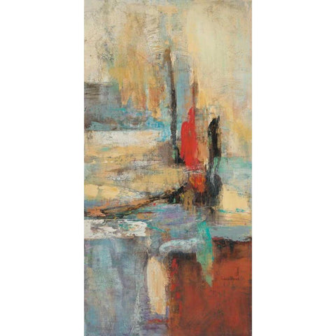 Great Heights White Modern Wood Framed Art Print by Villarreal Villarreal, Gabriela