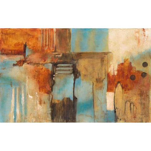 Desert White Modern Wood Framed Art Print by Villarreal Villarreal, Gabriela
