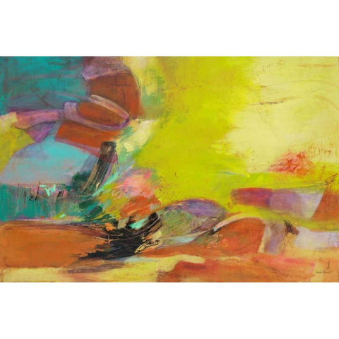 La Inspiracion White Modern Wood Framed Art Print by Villarreal Villarreal, Gabriela