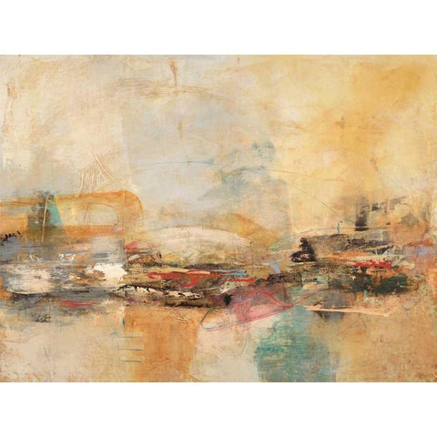 Air and Water 2 White Modern Wood Framed Art Print by Villarreal Villarreal, Gabriela