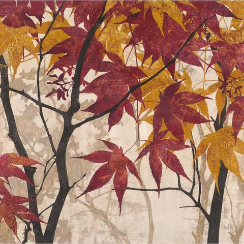 Maple Story 1 White Modern Wood Framed Art Print by Pluch, Melissa