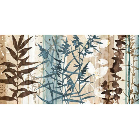 Watermark Black Modern Wood Framed Art Print by Pluch, Melissa