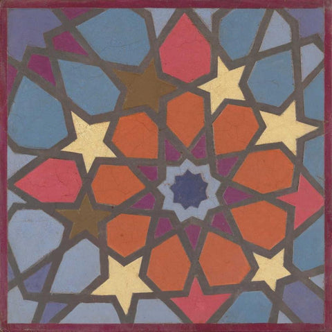 Global Star Black Ornate Wood Framed Art Print with Double Matting by Smith, Hope