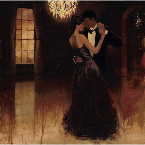 Studio Waltz Black Modern Wood Framed Art Print by Sullivan, Miles