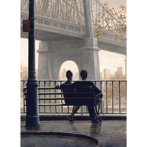 Urban Reflections Black Modern Wood Framed Art Print by Sullivan, Miles
