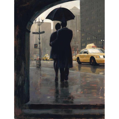 Urban Outings Black Modern Wood Framed Art Print by Sullivan, Miles