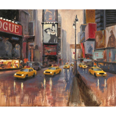 Urban Lady Black Modern Wood Framed Art Print with Double Matting by Sullivan, Myles