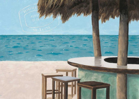 Escape and Rejuvenate White Modern Wood Framed Art Print with Double Matting by Sullivan, Myles