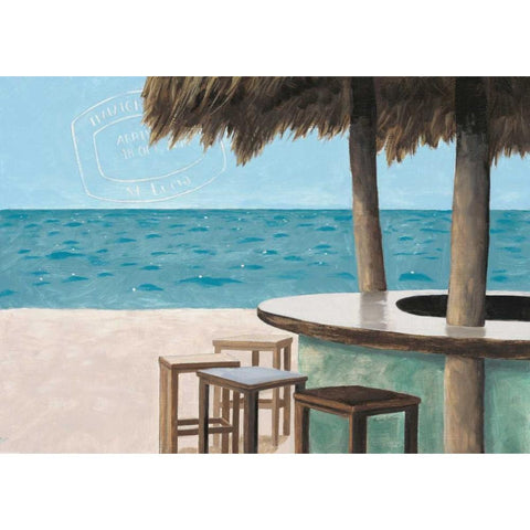 Escape and Rejuvenate Black Modern Wood Framed Art Print by Sullivan, Myles