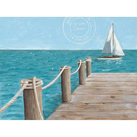 Escape and Let Go Black Modern Wood Framed Art Print with Double Matting by Sullivan, Myles