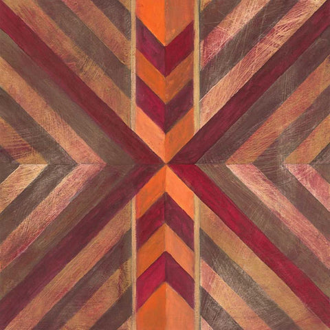 Southwestern Mark 2 Black Modern Wood Framed Art Print by Ioco, Filippo