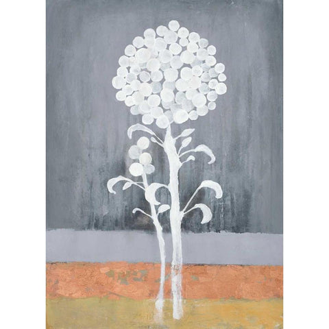 Loft Botanical 2 White Modern Wood Framed Art Print by Ioco, Filippo