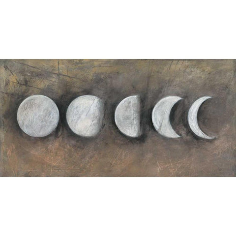 Phases White Modern Wood Framed Art Print by Ioco, Filippo