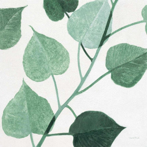 Grove Detail 1 White Modern Wood Framed Art Print by Wyatt, Norman Jr.