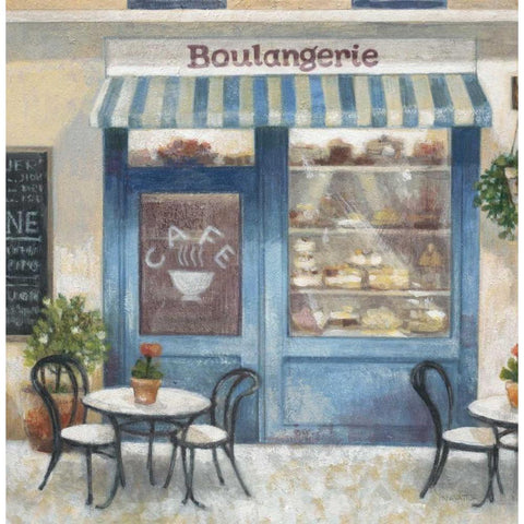 Cafe Impressions 4 Black Modern Wood Framed Art Print by Wyatt, Norman Jr.