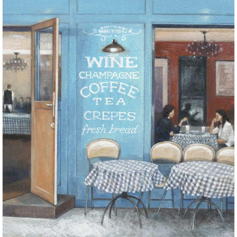 Cafe Impressions 5 White Modern Wood Framed Art Print by Wyatt, Norman Jr.