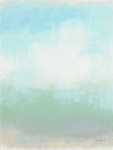 Sky Dreams 2 White Modern Wood Framed Art Print with Double Matting by Wyatt, Norman Jr.