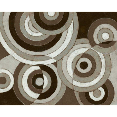 Midnight Blink Gold Ornate Wood Framed Art Print with Double Matting by Adams, Connor