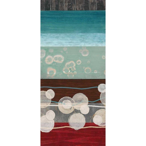 Light Flare 1 Black Modern Wood Framed Art Print with Double Matting by Dascher, Dennis